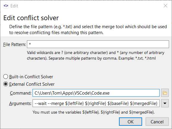 Conflict Solver Tool